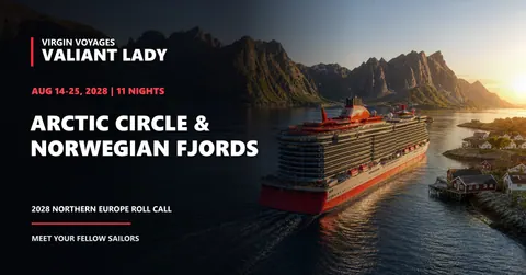 Valiant Lady Northern Europe 2028 sailing